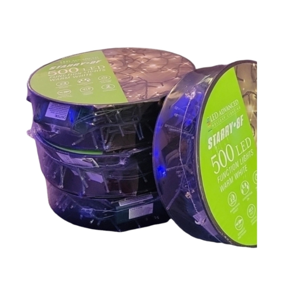 🆕️ 500 starry lights warm white led advanced holiday lighting NWT - Picture 3 of 5
